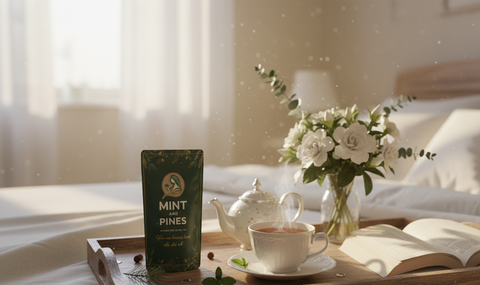 Tea-Lifestyle-Hoe-Thee-Je-Dag-Verrijkt Mint and Pines