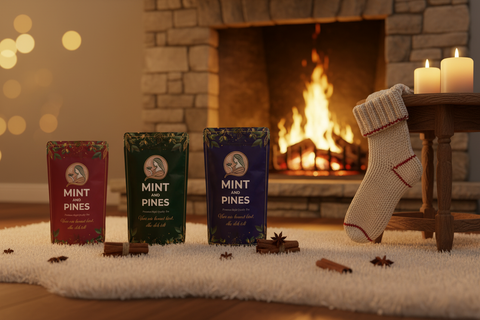 Winter thee - Mint and Pines