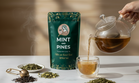 Witte Thee - Mint and Pines