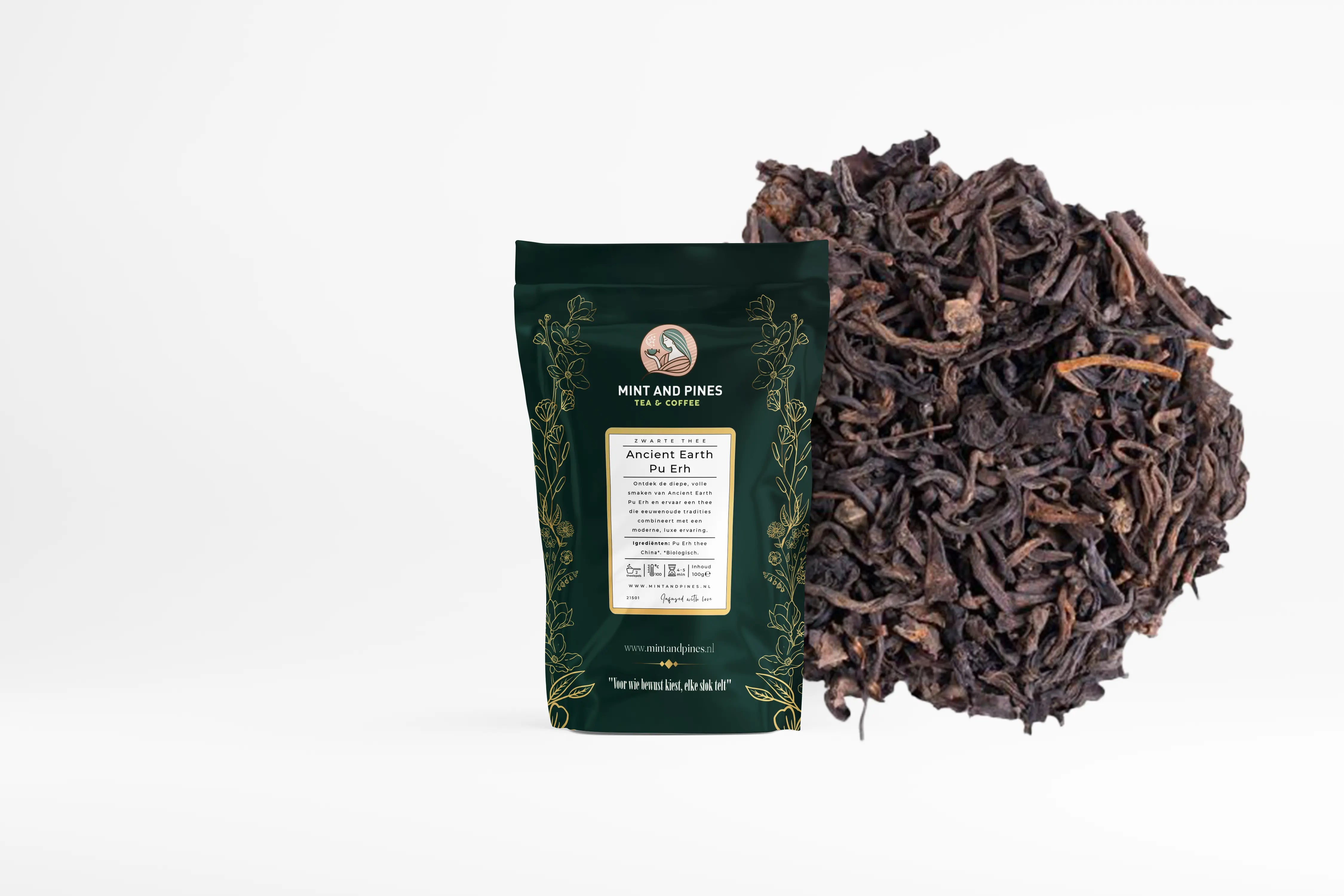 Ancient Earth Pu Erh Mint and Pines