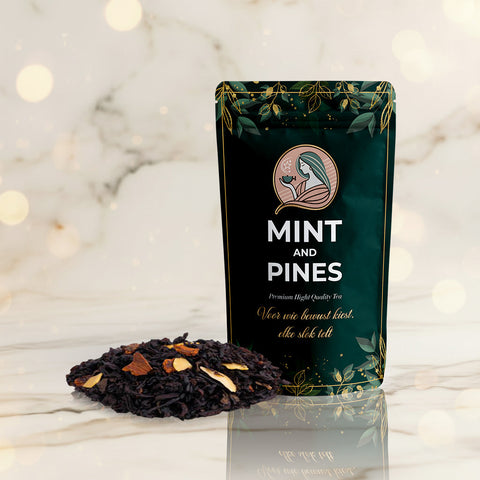 Warm Apple Crumble Mint and Pines