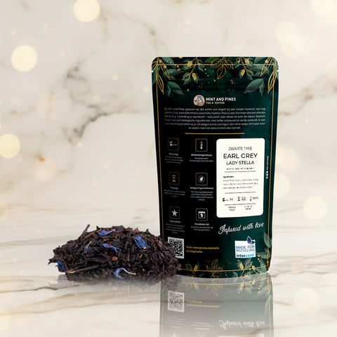 Earl grey Lady Stella Mint and Pines