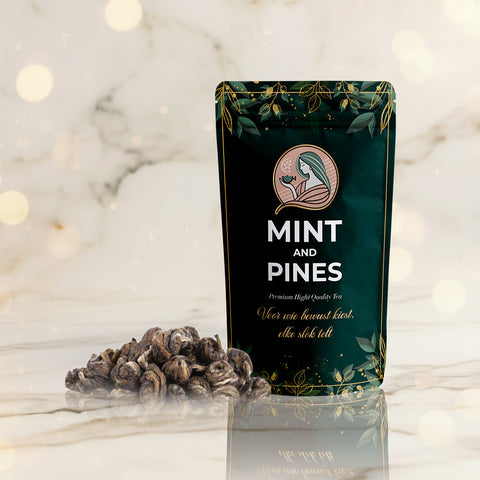 Jasmine Dragon Balls Mint and Pines