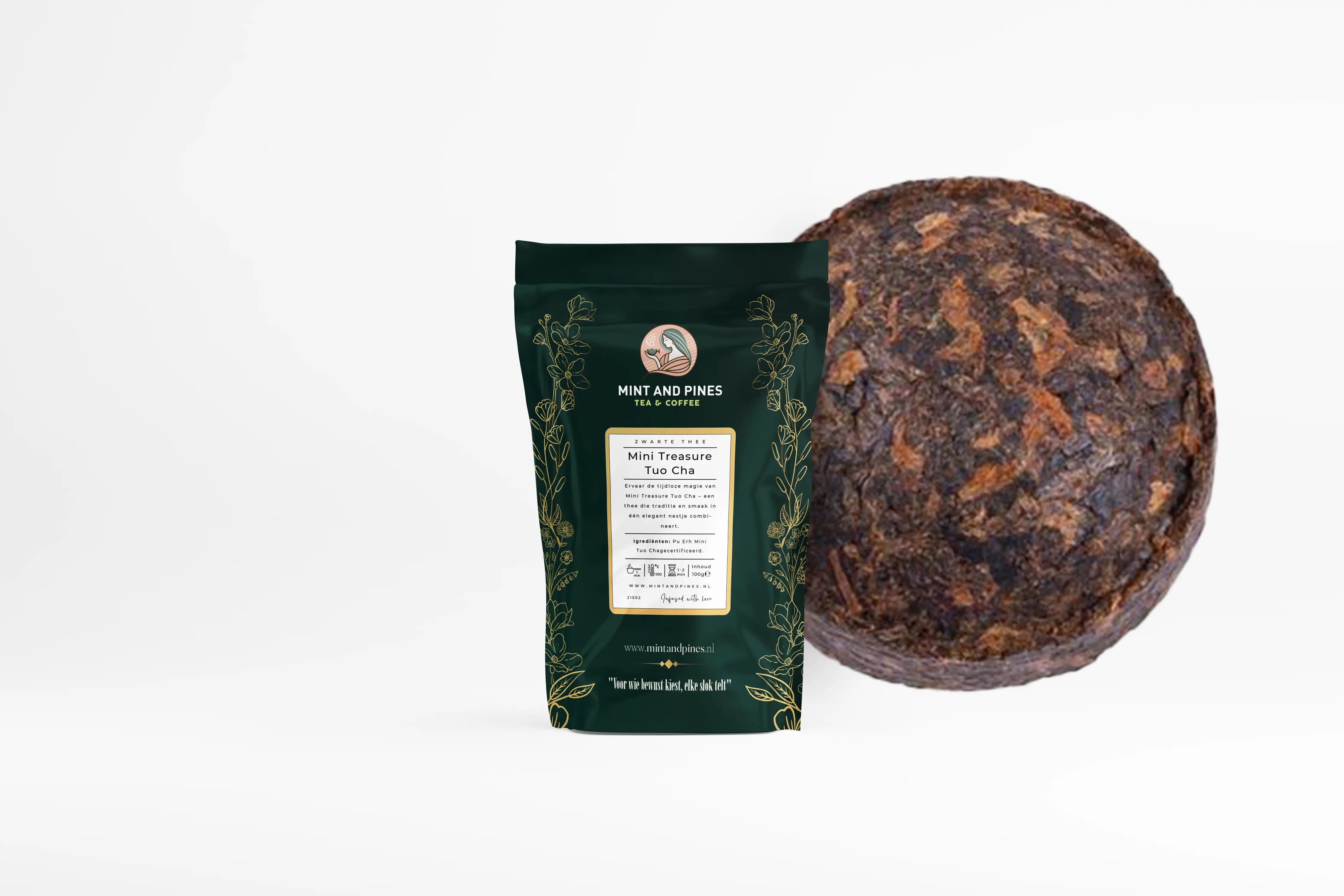 Mini Treasure Tuo Cha Mint and Pines