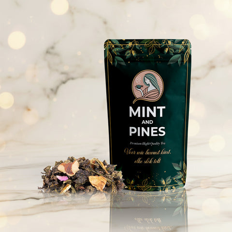 Nutty Oolong Charm Mint and Pines