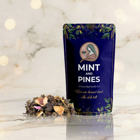 Nutty Oolong Charm Mint and Pines